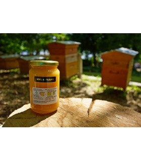Miel de Fleurs Bio 500 g, Vente Directe Producteur