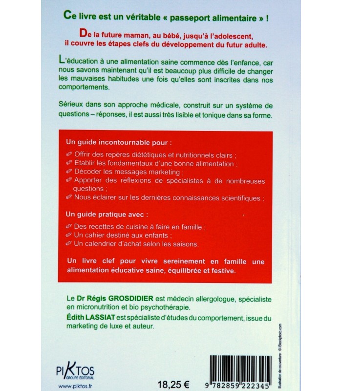 Passeport Nutrition pour Petits et Grands, Résumé, Vente Directe Producteur