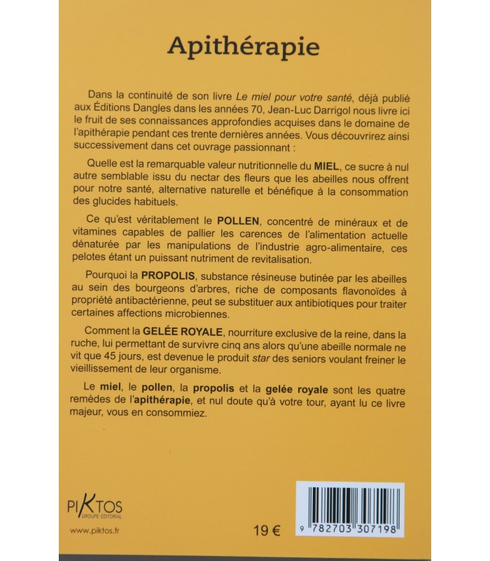Apithérapie, Résumé, Vente Directe Producteur