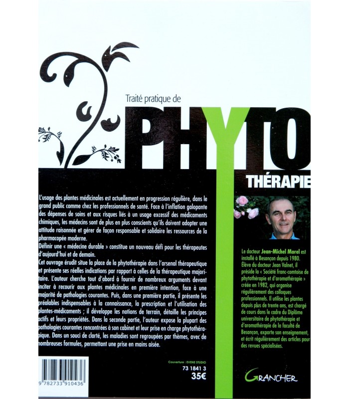 Traité Pratique de Phytothérapie, Résumé, Vente Directe Producteur
