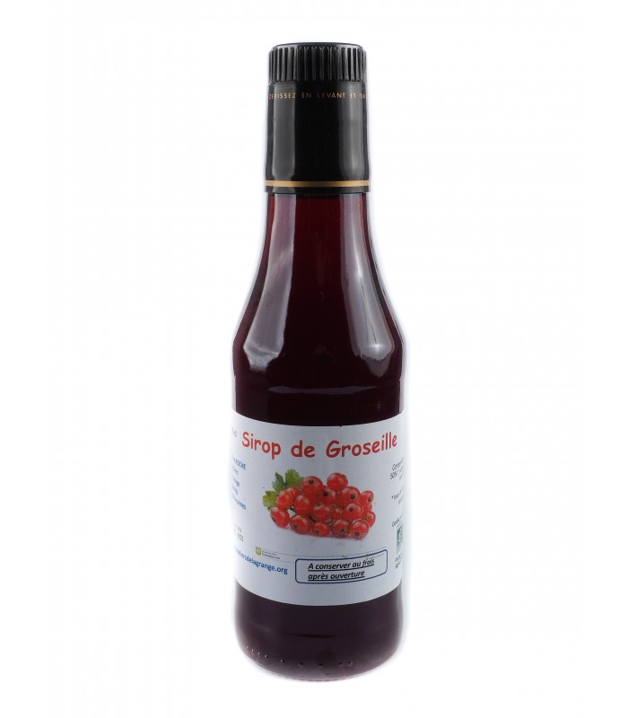 Sirop de Groseille, Vente Directe Producteur