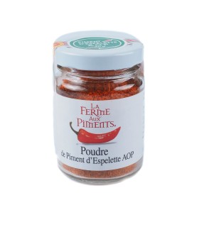 Piment d'Espelette en Poudre, Vente Directe Producteur