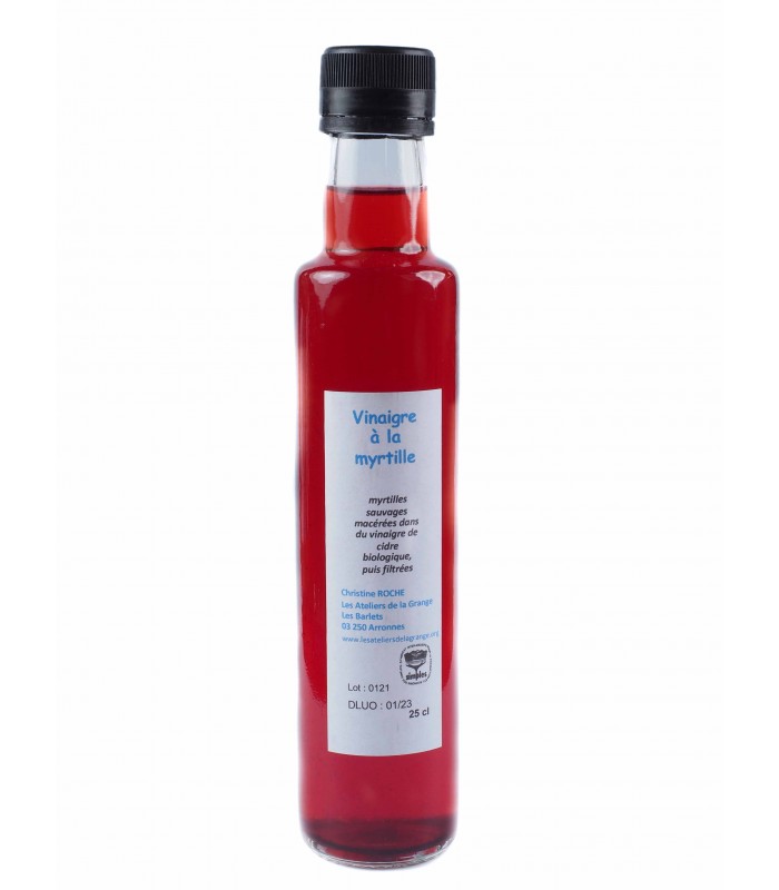 Vinaigre de Myrtille, Vente Directe Producteur